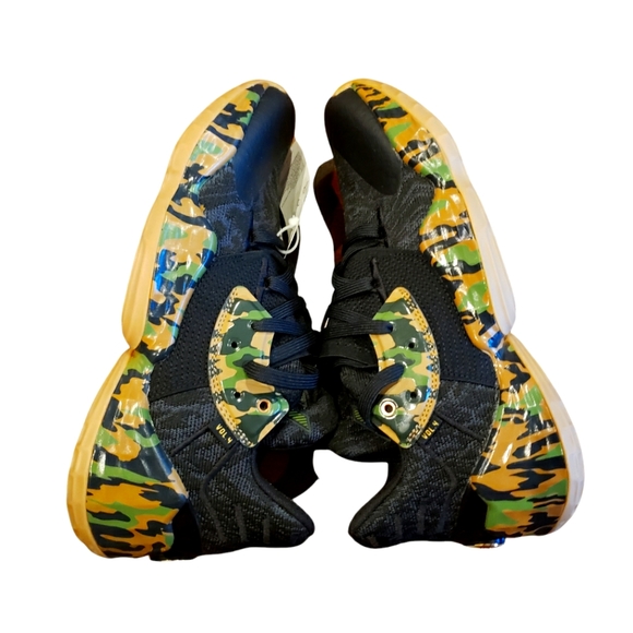 Adidas Harden Vol. 4 Basketball Shoes Black & Camo - Size 7 - Picture 9 of 11